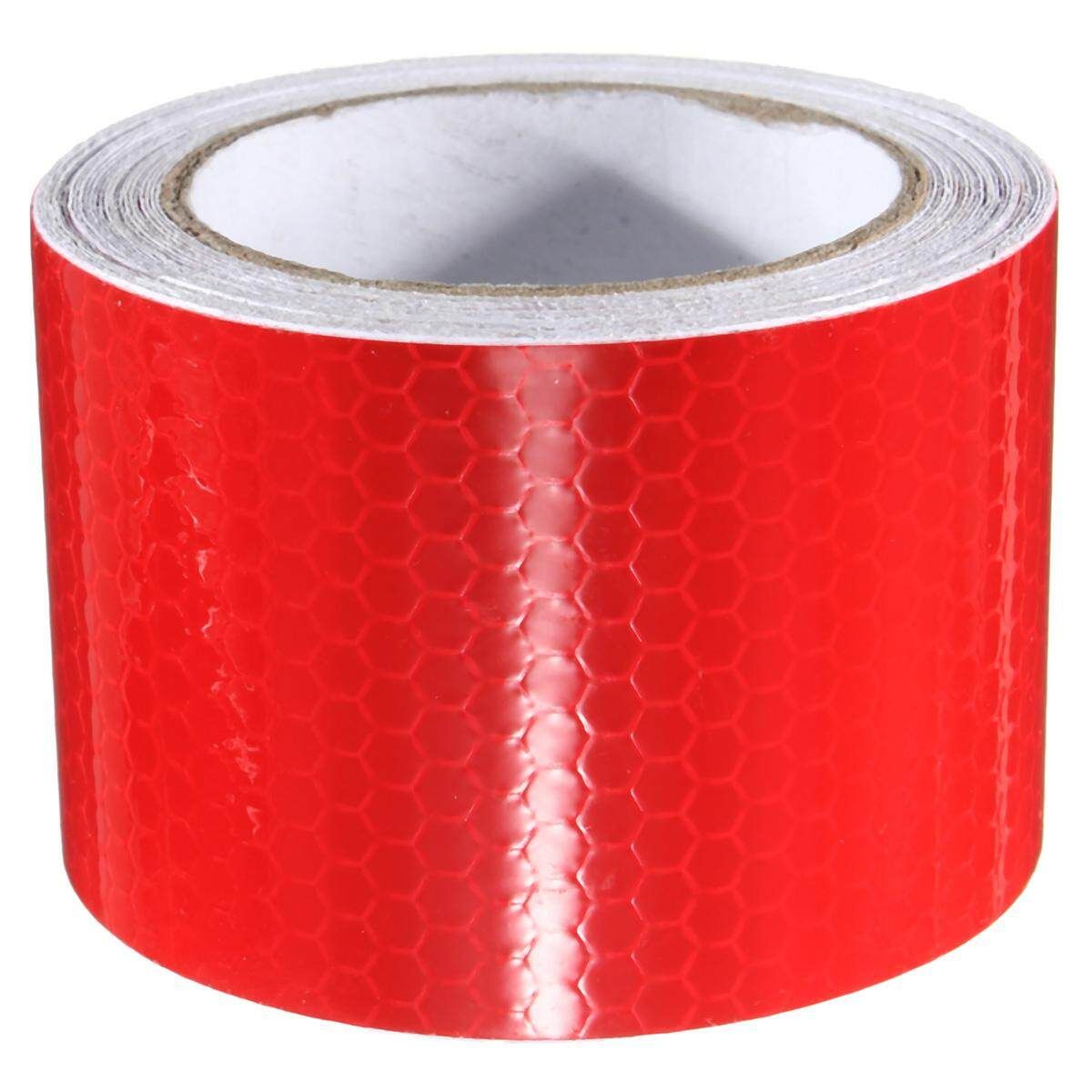 Reliable High Intensity Reflective Tape Vinyl Roll Self-Adhesive (red) Gules