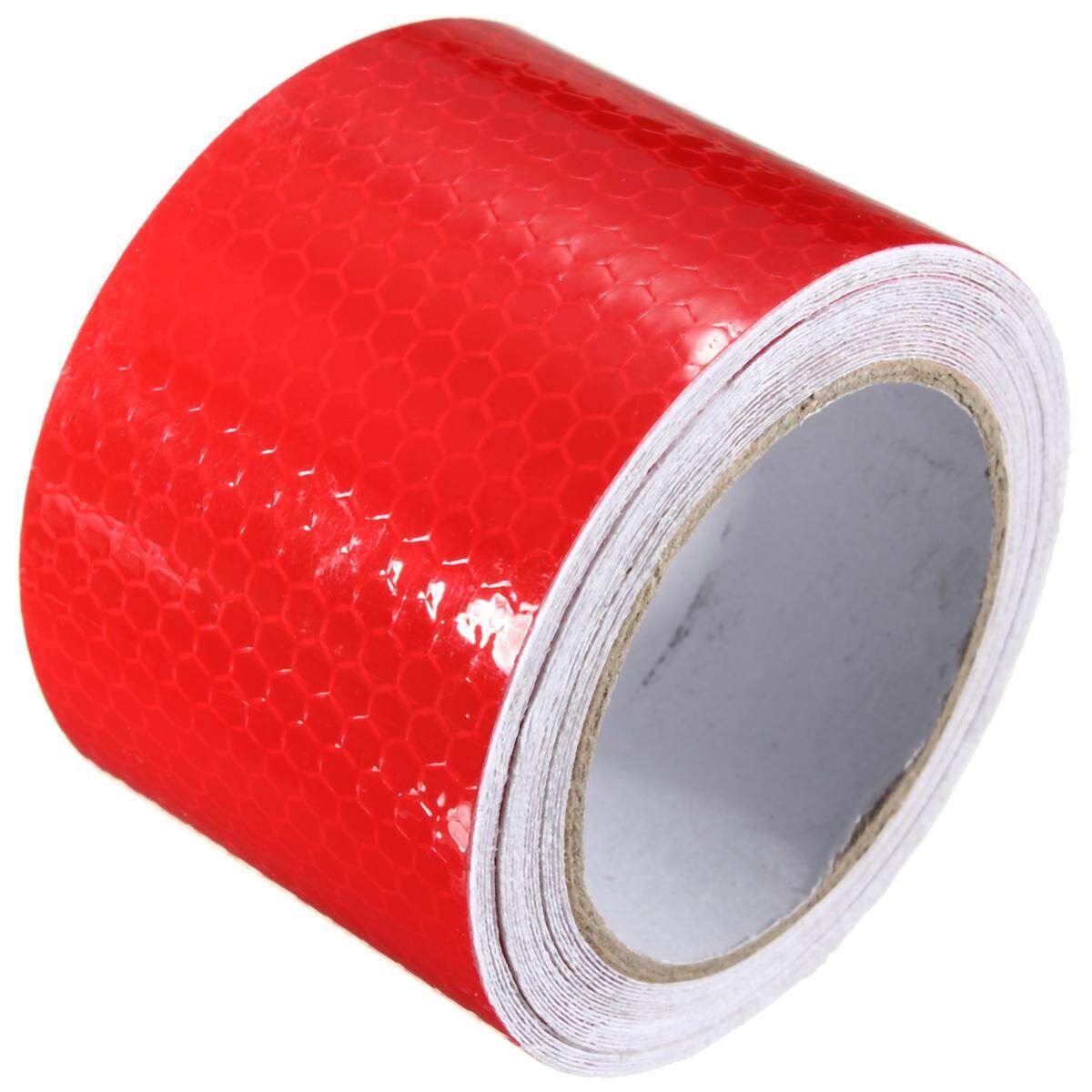 Reliable High Intensity Reflective Tape Vinyl Roll Self-Adhesive (red) Gules