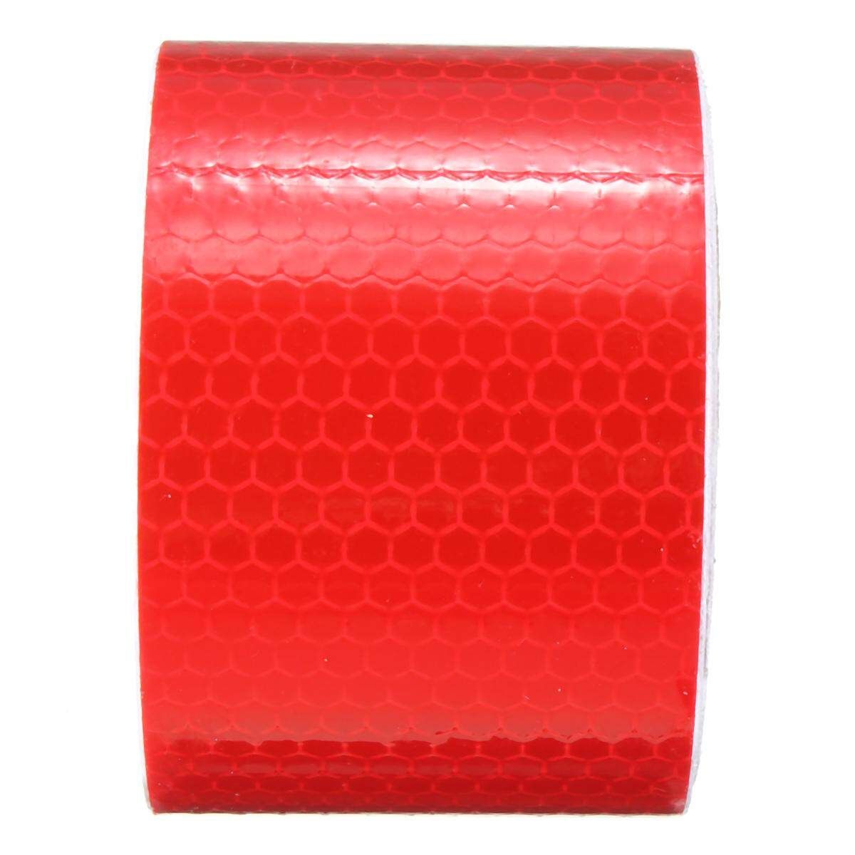 Reliable High Intensity Reflective Tape Vinyl Roll Self-Adhesive (red) Gules