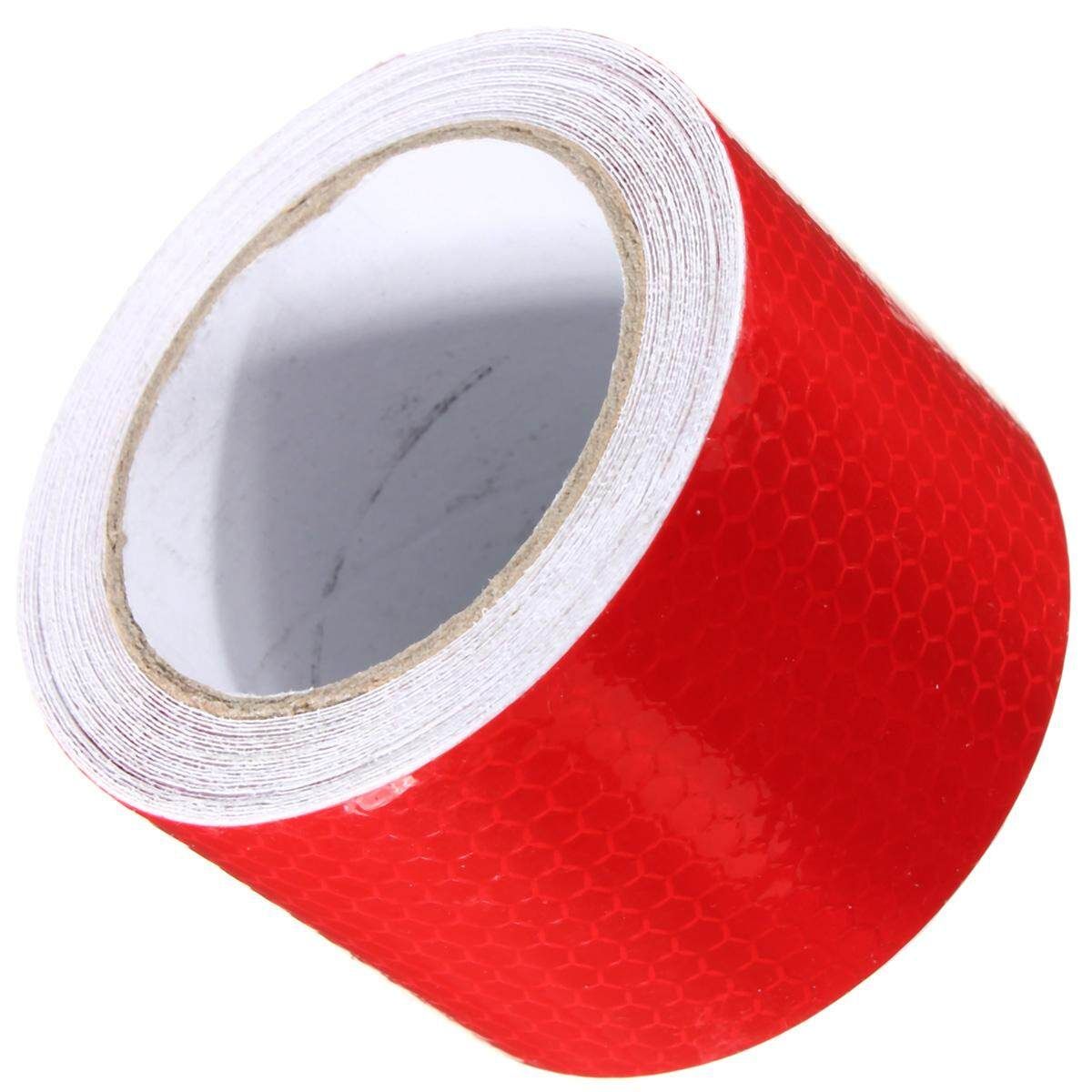 Reliable High Intensity Reflective Tape Vinyl Roll Self-Adhesive (red) Gules