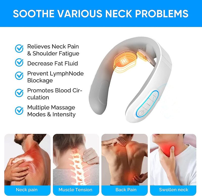 Smart Electric Neck Massager Shoulder Body Massager