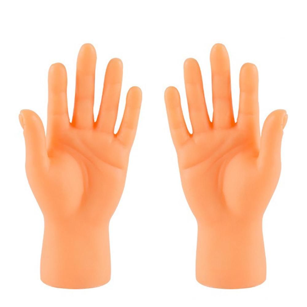 2Pcs Funny Mini Hands Creative Finger Fidget Toys Small