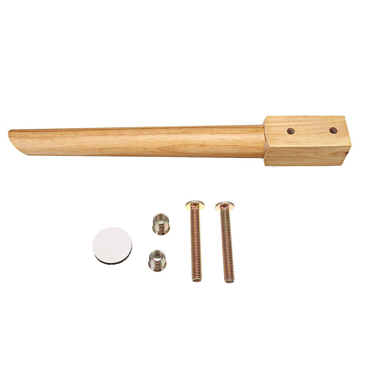 43/35cm 2pcs Rubber Wooden Furniture Legs Sofa Dinning Table Chair Stool Parts 43cm