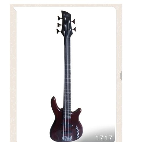 5 String Base Guitar With Belt And Bag