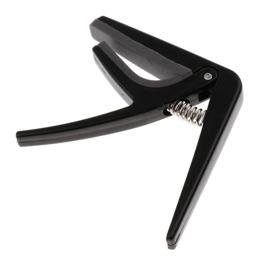 Quick Change Clamp Key Capo For Ukulele Uke Mini Guitar Black