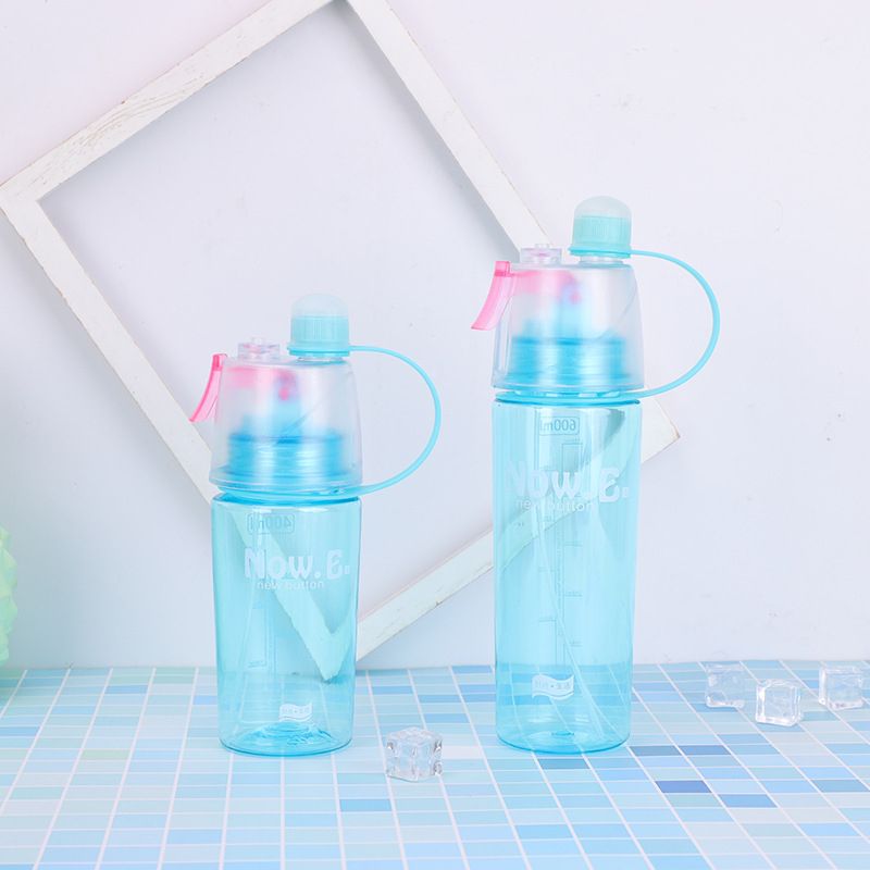 400/600ml Spray Sports Water Bottle For Kids Bpa Free Tour