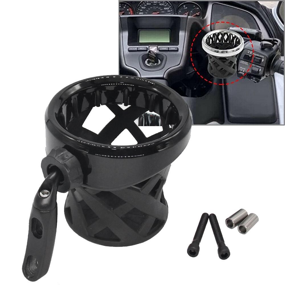 Motorcycle Handlebar Cup Holder Drink with Mesh Basket