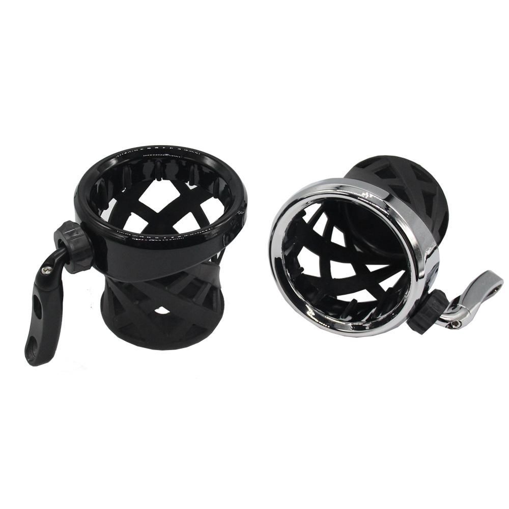 Motorcycle Handlebar Cup Holder Drink with Mesh Basket
