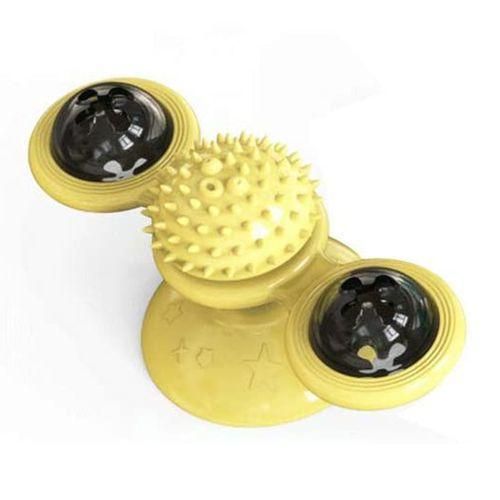 Windmill Cat Toy Turntable Teasing Pet Toy Scratching