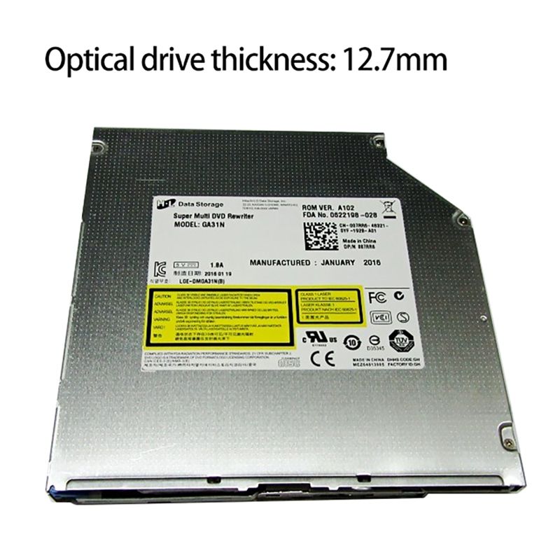 DVD Burning Optical Drive For DELLen 18 M18XR1 M17XR3 SATA Serial Port Inhaled 12.7mm Laptop Built-in Optical Drive