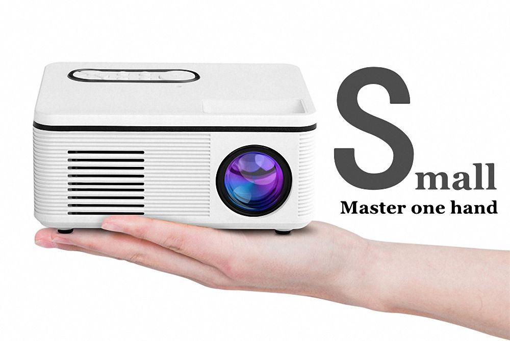 1080P HD Projector Portable Movie Projector Home Projector