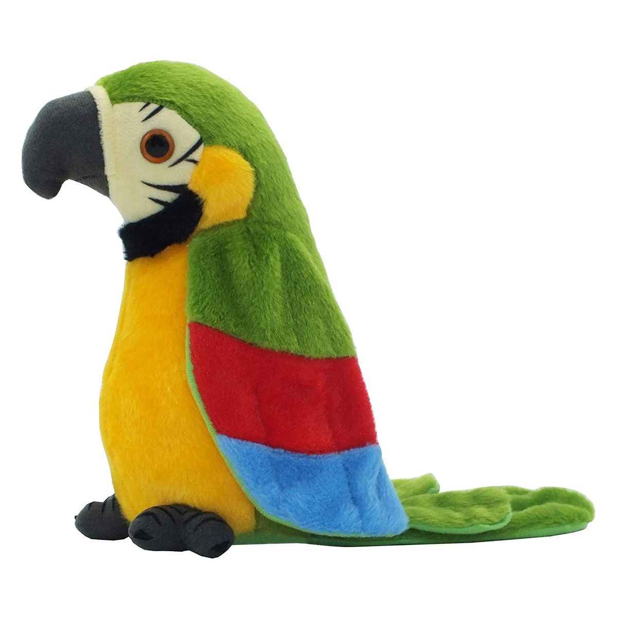 Talking Parrot Repeats What You Say Plush Parrot Toy Gifts