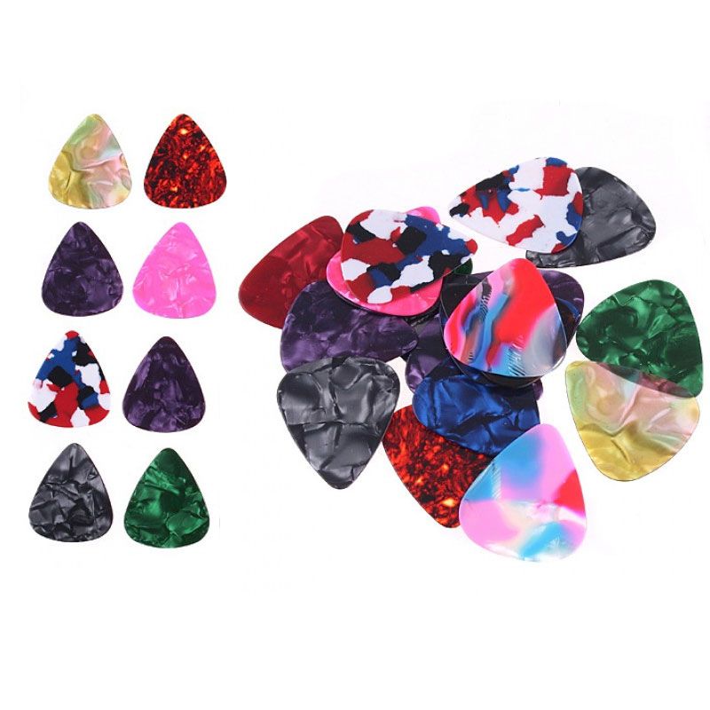 Colorful 20 Guitar Picks