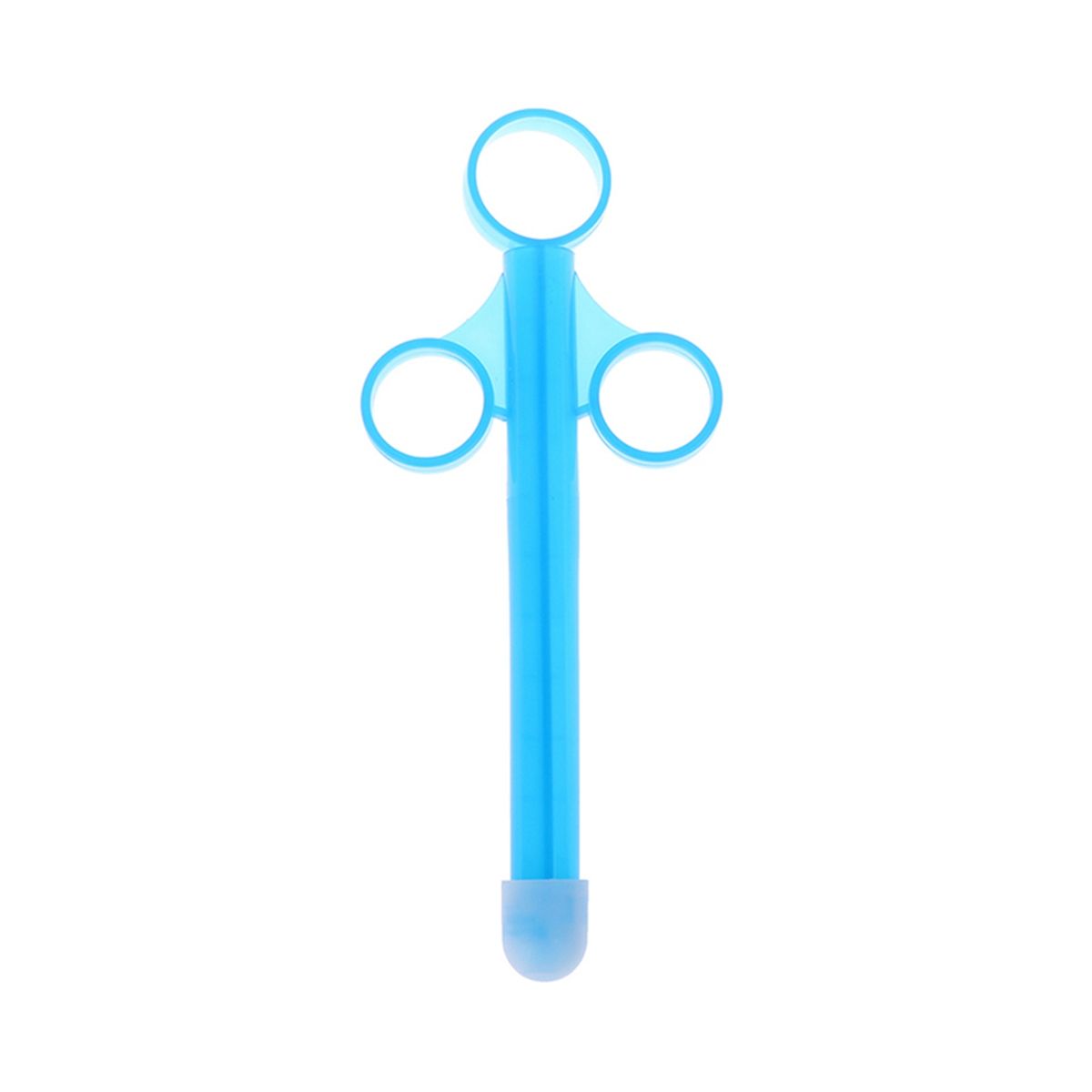 Personal Lubricant Lube Launcher Injector Applicator Syringe Blue