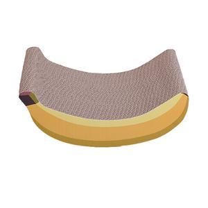 Banana Like Cat Scratcher Board Household Kitten Playing Sofa Paw Grinding Pad Latest