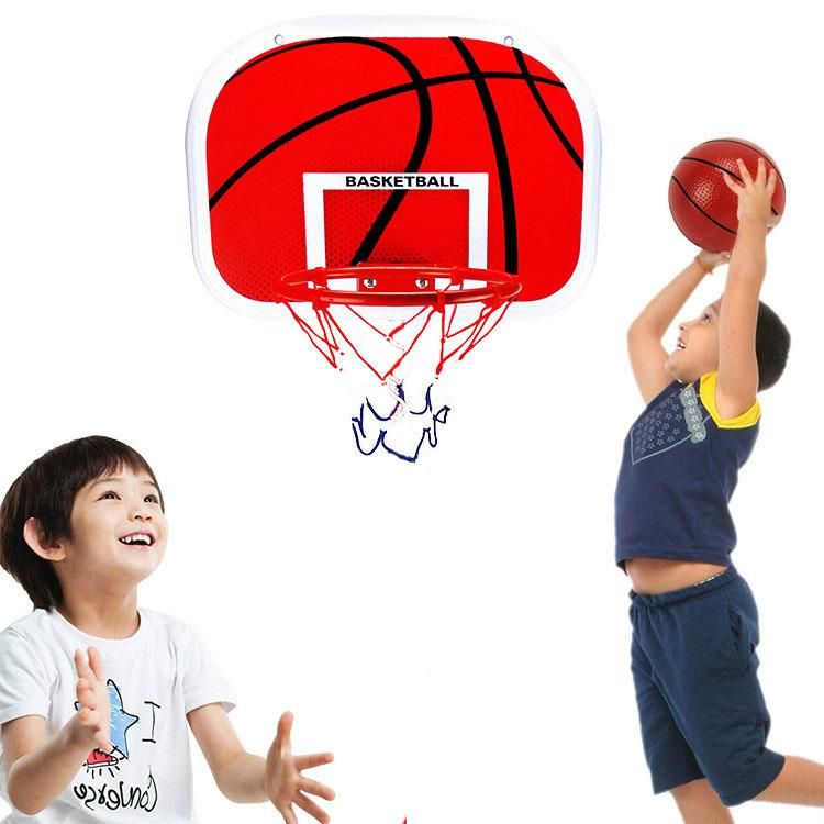 Outdoor Indoor Sports Basketball Box Dunk Mini Basketball Hoop Set Baby Throw Basketball Hoop Children'S Ball Rack Toy Children Learn Basketball Toys
