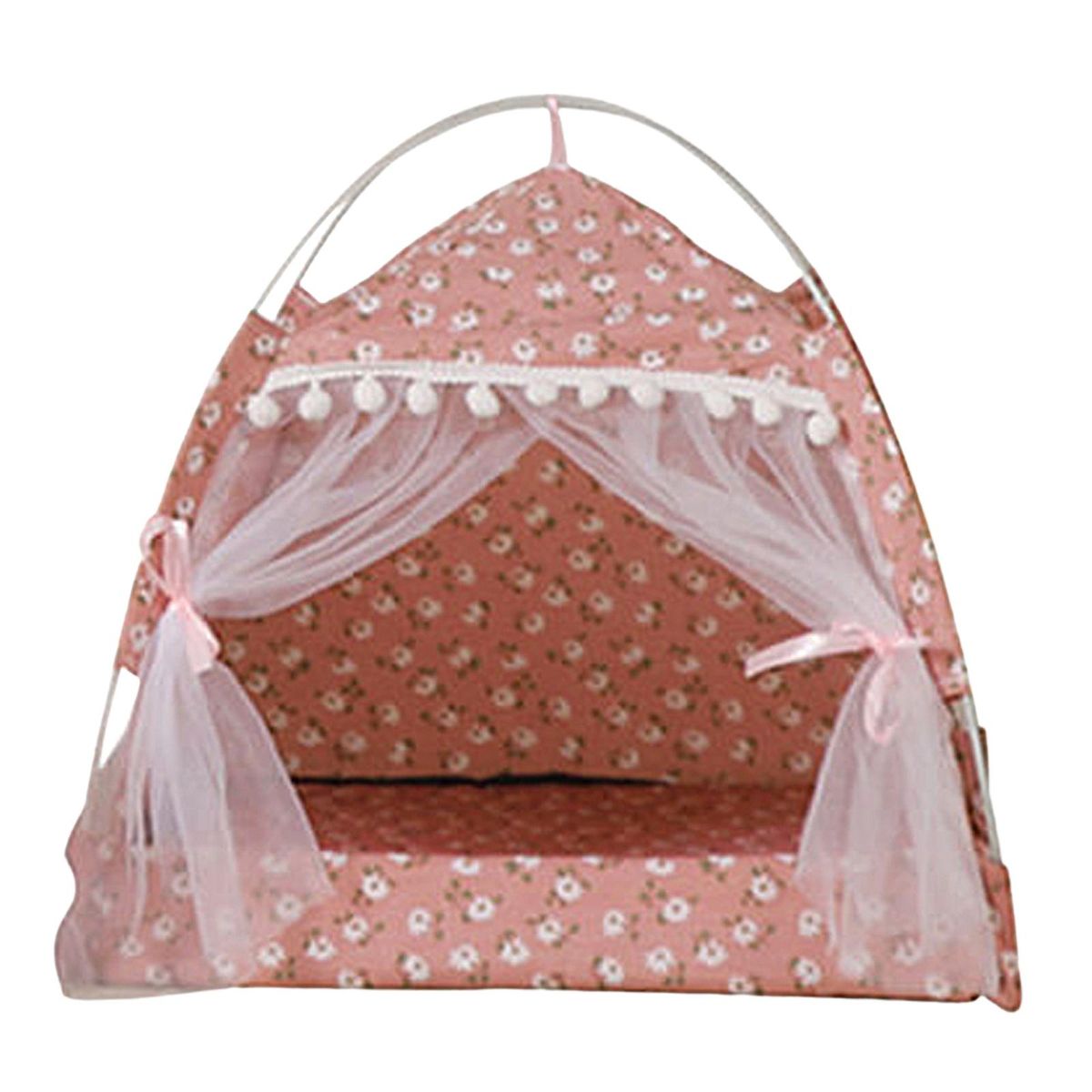 Cat Bed For Indoor Pets, Machine Washable Cat Nest Cage For