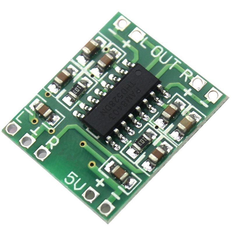 100PCS PAM8403 Super Mini Digital Amplifier Board 2 X 3W