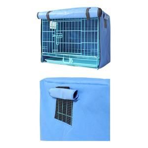 Pet Cat Rabbit Dog Cage Cover Foldable Playpen Crate Cover Breathable Waterproof Sun Proof Windproof Poncho Insulation Cover