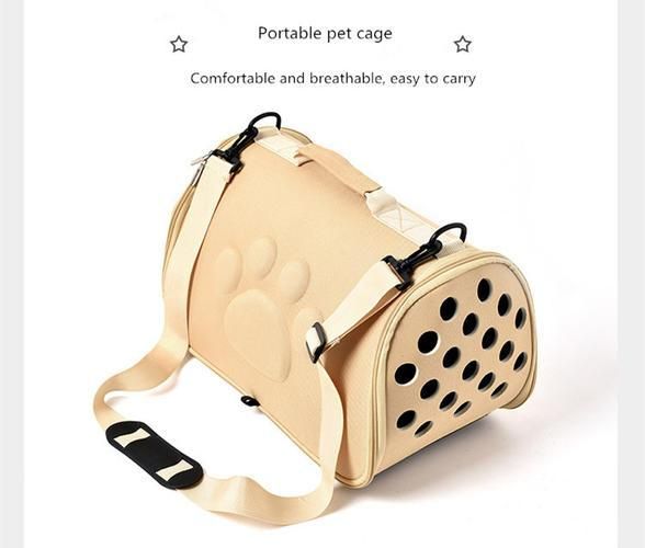 Dogs Cat Folding Pet Carrier Cage Collapsible Puppy Crate Handbag Carrying Bags Pets Supplies Transport Accessories