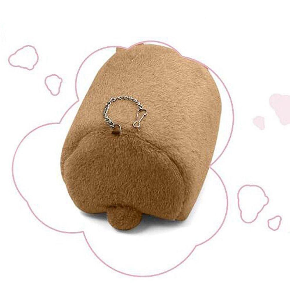 Winter Warm Hanging Cage Hammock Cute Bear House with Bed Mat for Small Animals