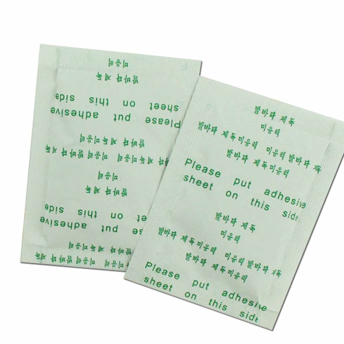 Foot Health K02401 50pcs With Patches Good Fit Keep Adhesive Patches+50pcs Sing Pads Adhesives Detox Care Charcoal Foot