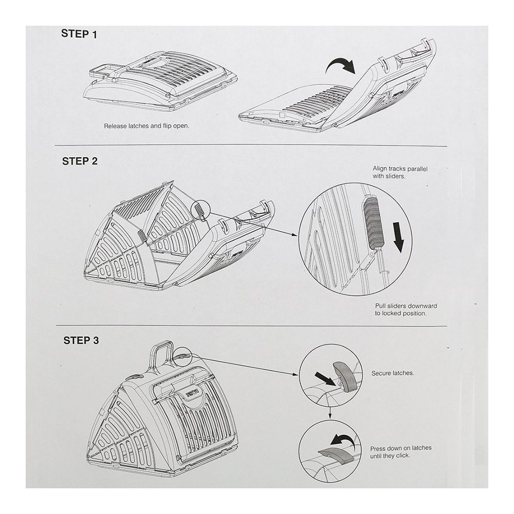 Foldable Pet House Travel Master Carrier Cat Cage