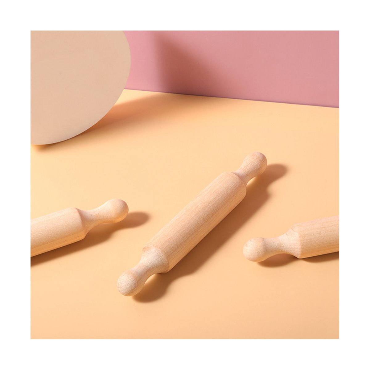 20PCS Mini Rolling Pins for Crafts, Small Woo