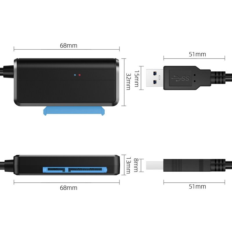 USB3.0 To SATA Cable For 2.5/3.5 Inch Hard Drive Cable