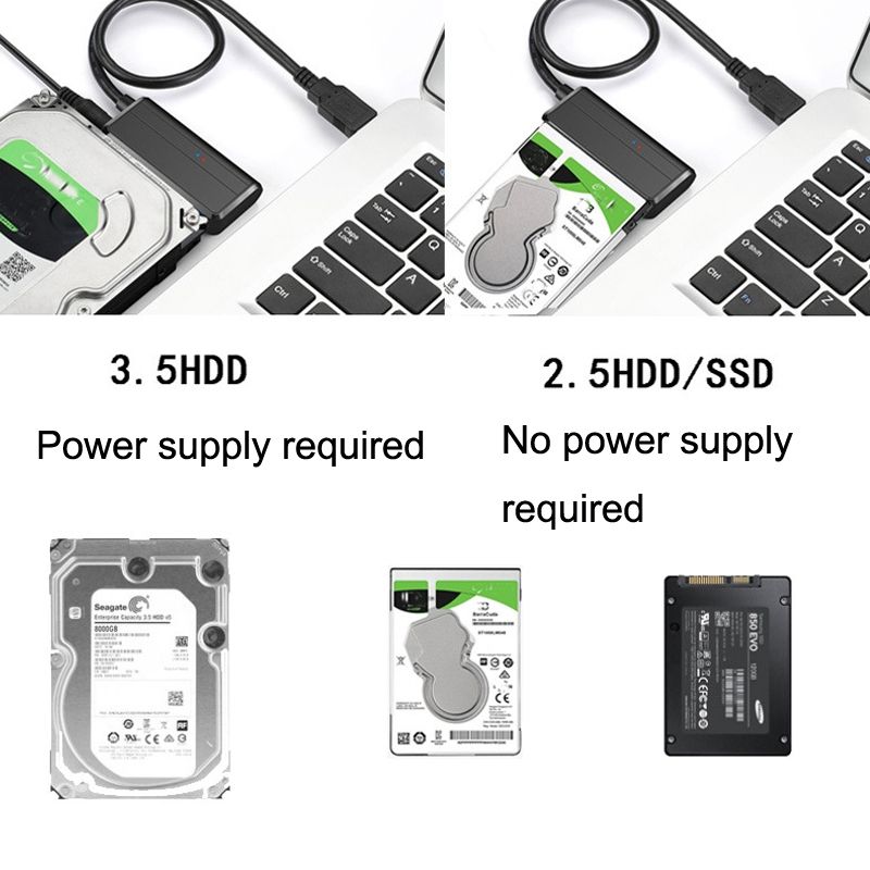 USB3.0 To SATA Cable For 2.5/3.5 Inch Hard Drive Cable