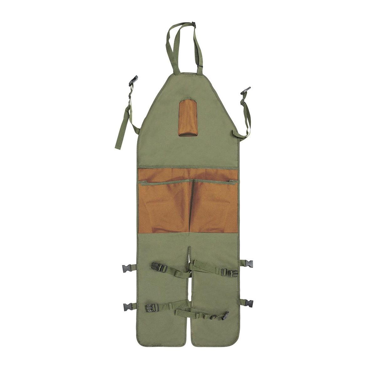Gardening Apron Outdoor Harvesting Garden Picking Apron Army Green