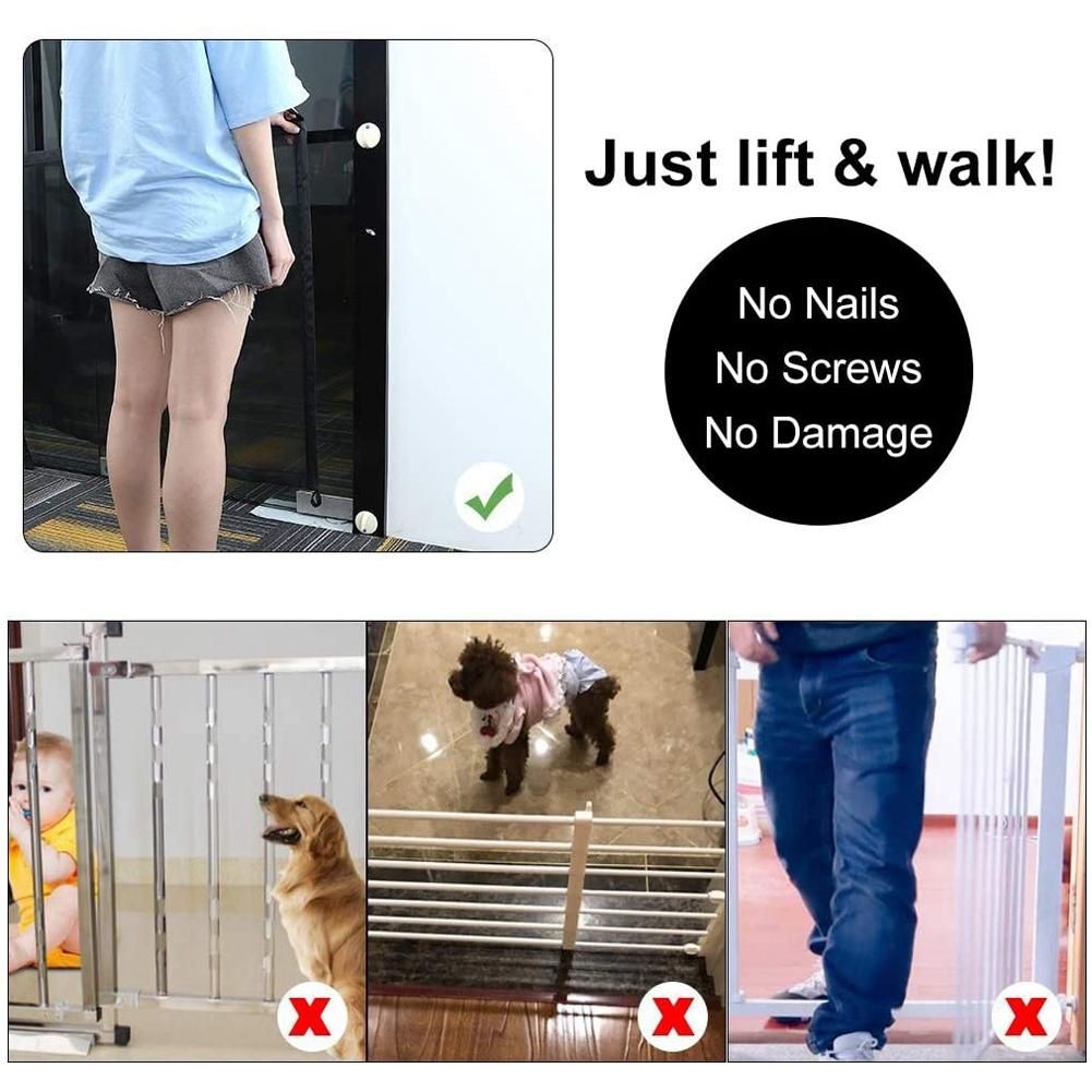 Household Dog Isolation Door Portable Folding Pet