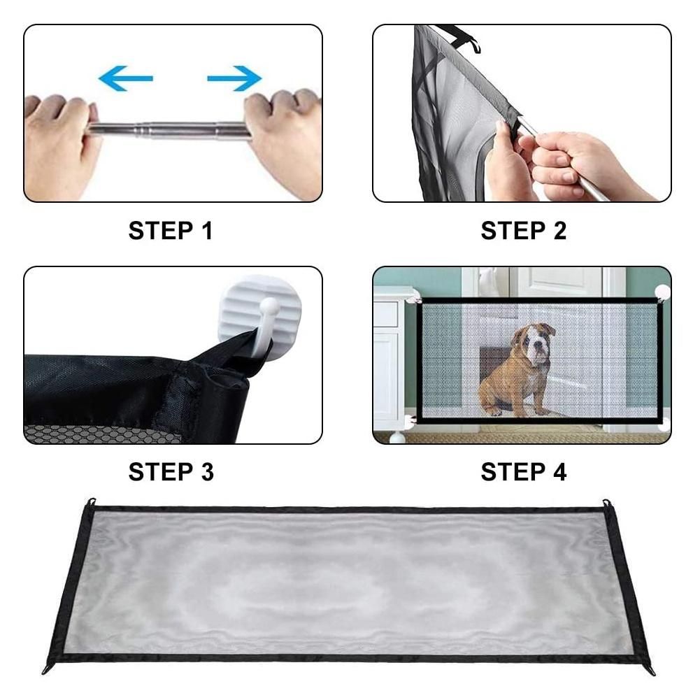 Household Dog Isolation Door Portable Folding Pet
