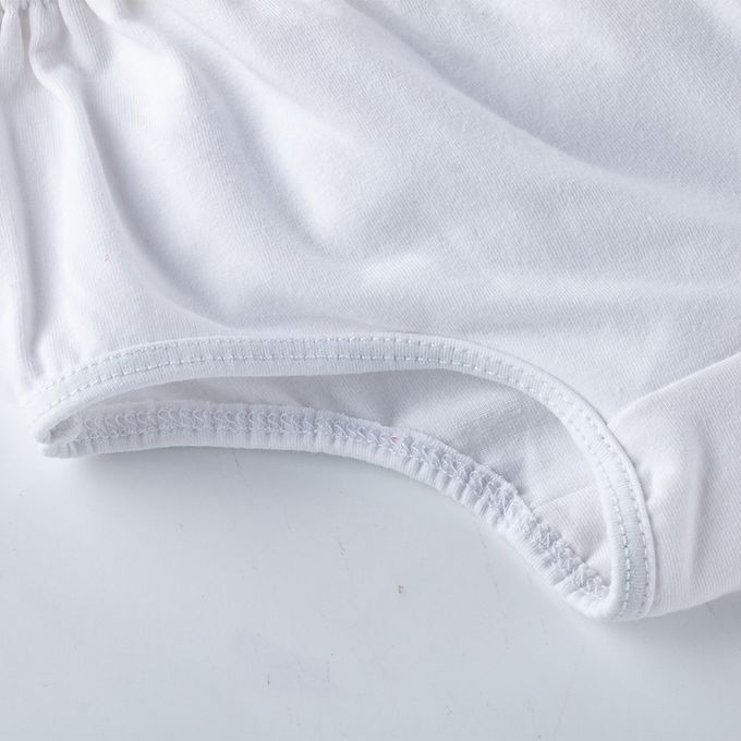 Baby Girls Shorts Pants Diaper Cover Bloomers  M M For 0-6Months White