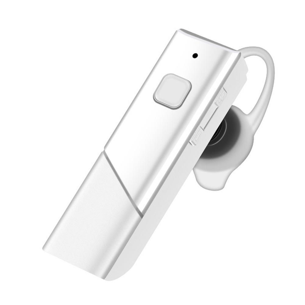 Mini Wireless Bluetooth-compatible Single In-ear-White
