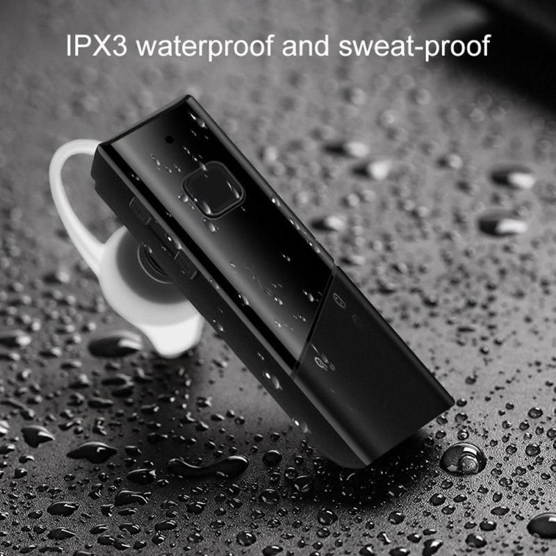 Mini Wireless Bluetooth-compatible Single In-ear-White