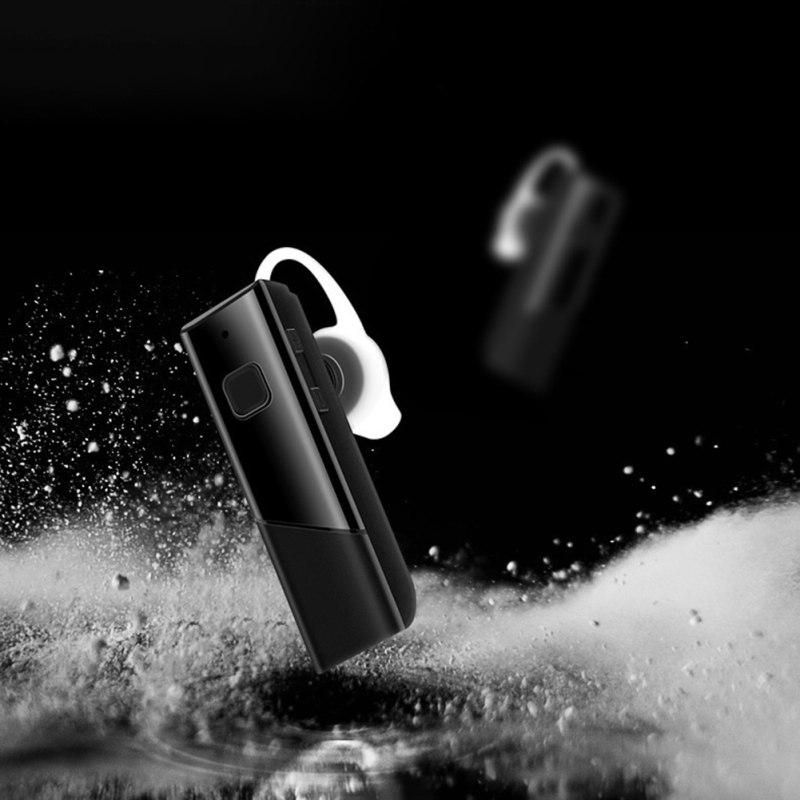 Mini Wireless Bluetooth-compatible Single In-ear-White