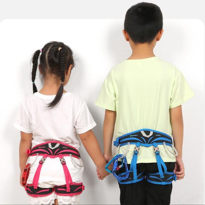 2Pack Half Body Safety Rock Climbing Fall Protection Harness Belt Kids