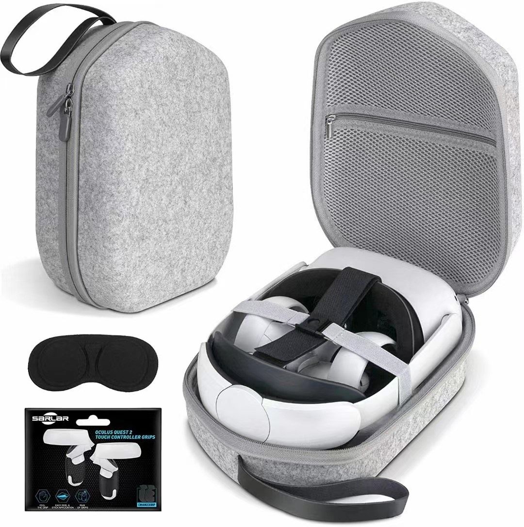 Hard Eva Travel Storage Bag For Oculus Quest 2 Vr VR