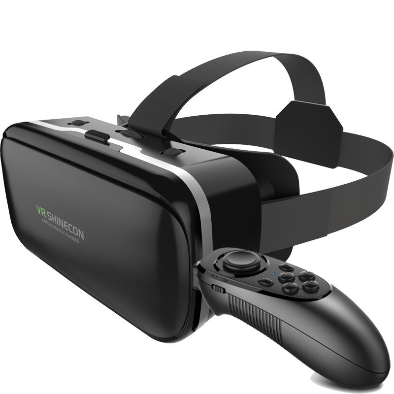 Virtual Reality 3D Panoramic Mirror VR Glasses + Controller