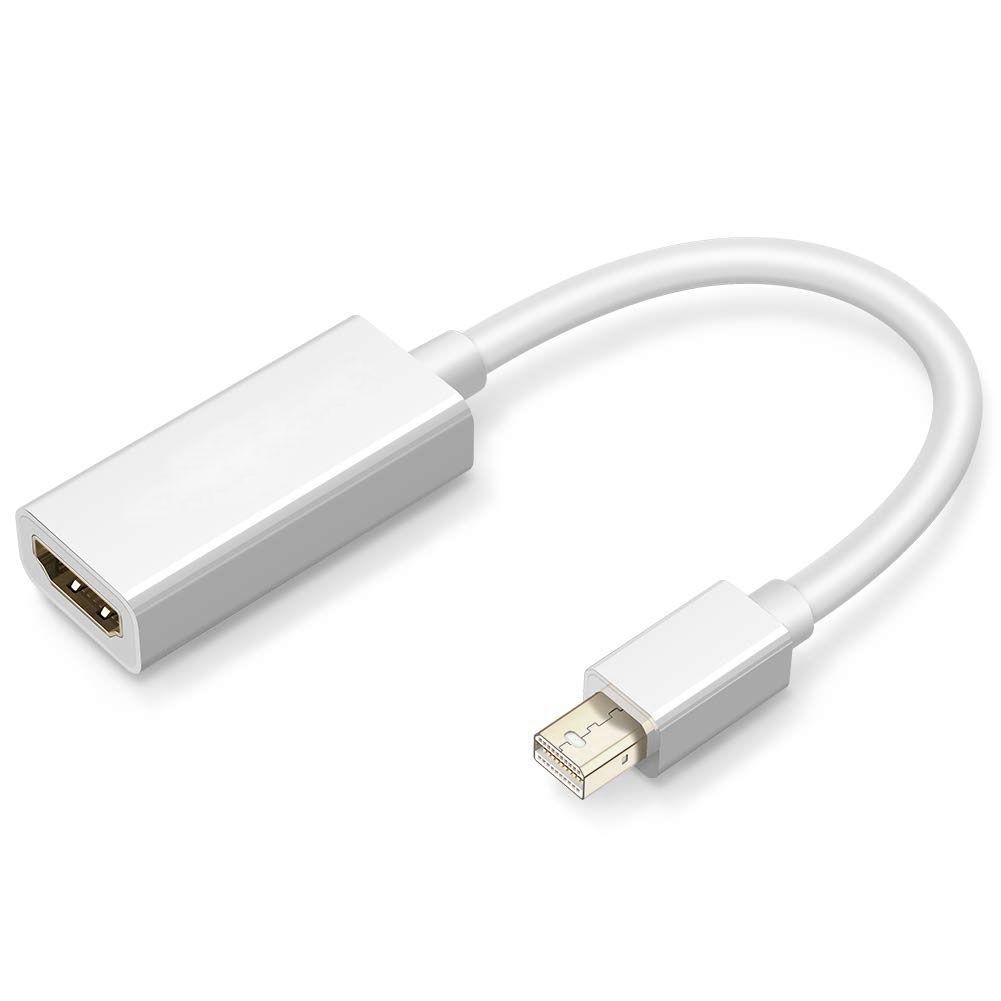 Full HD 1080P Mini DisplayPort Male To HDMI Female Port Cable Adapter, Length: 20cm