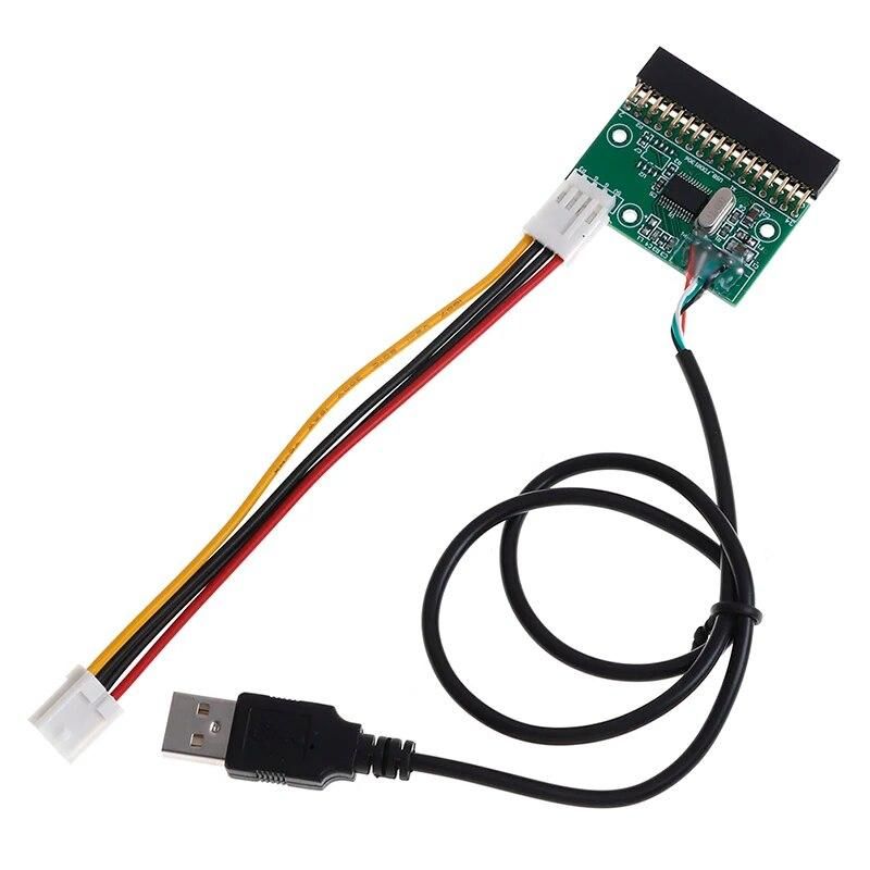 USB Cable to 34pin Floppy Interface Adapter PCB Converter Board driver board Floppy drive cable Computer electronics accessories