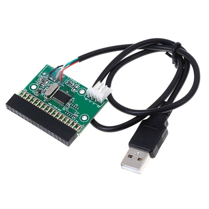 USB Cable to 34pin Floppy Interface Adapter PCB Converter Board driver board Floppy drive cable Computer electronics accessories