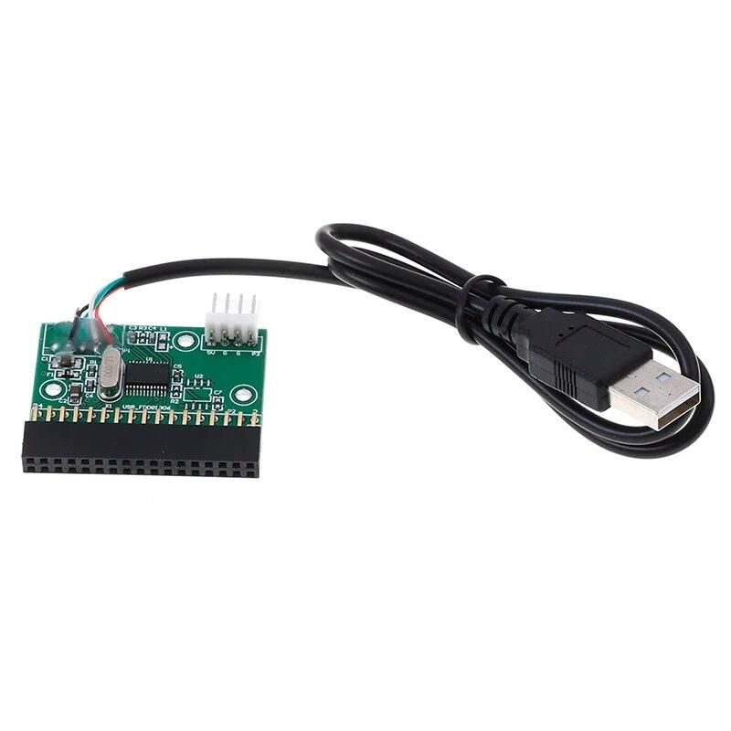 USB Cable to 34pin Floppy Interface Adapter PCB Converter Board driver board Floppy drive cable Computer electronics accessories
