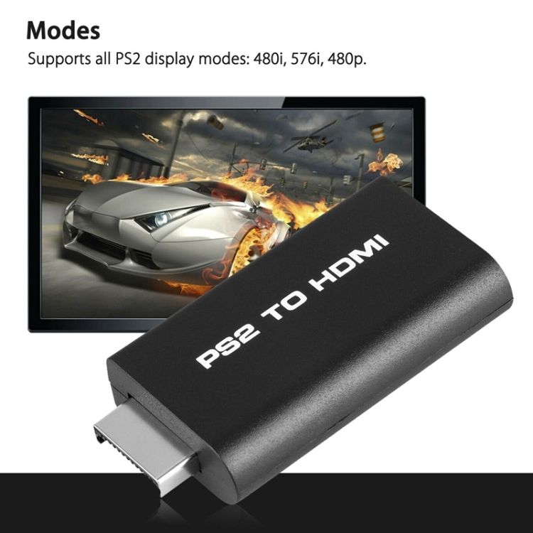 PS2 To HDMI Video Converter With 3.5mm Output