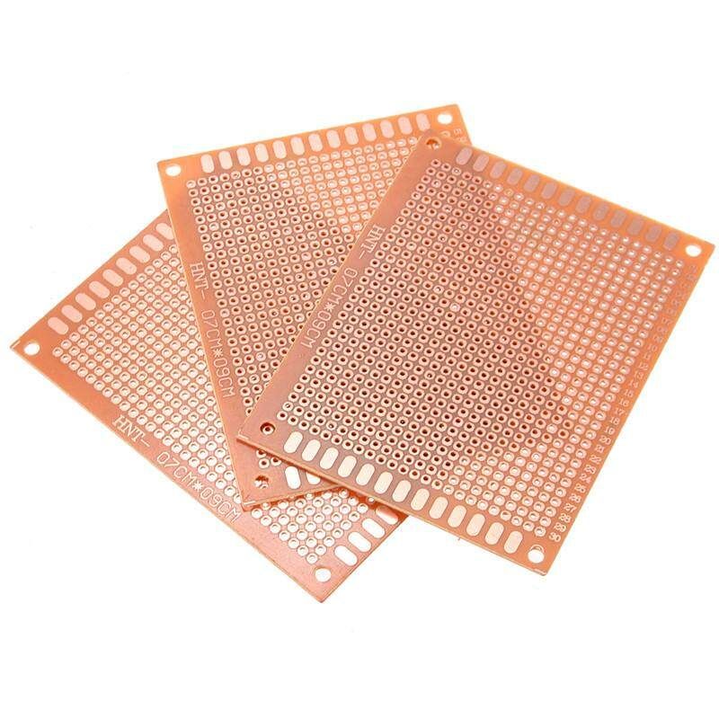 12 Pcs KIT Prototyping Printed Circuit Board Stripboard Prototype Breadboard