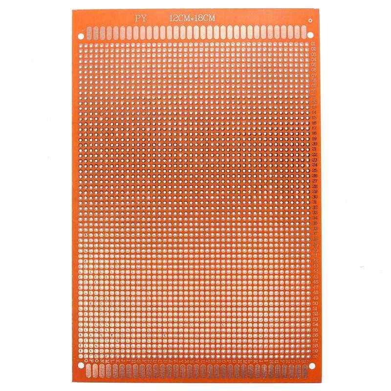 12 Pcs KIT Prototyping Printed Circuit Board Stripboard Prototype Breadboard