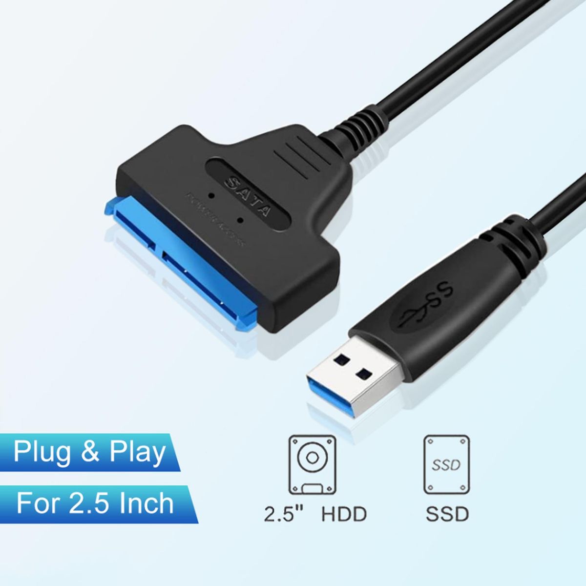Adapter Cable USB3.0 to 2.53.5 Inch Hard Disk Data Cable