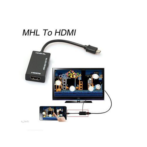 100% Genuine Original Mini Micro USB 2.0 MHL To HDMI 1080P TV Adapter Cable HDTV