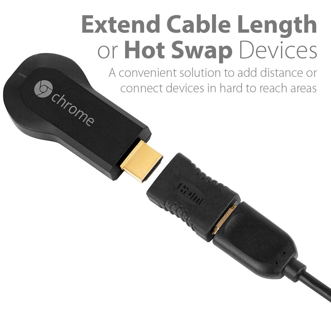 HDMI 19 Pin Female To HDMI 19Pin Female Adapter(Black)